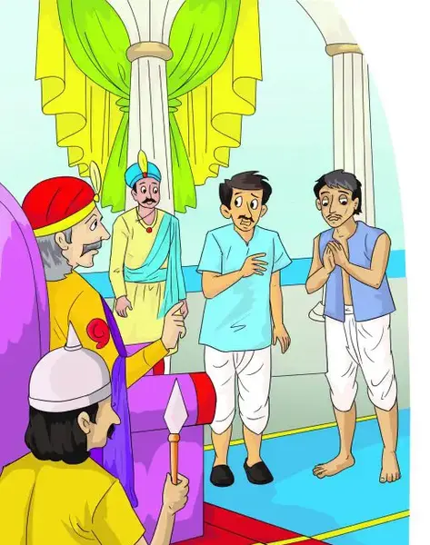 عکس نقاشی کودکانه صندلی پادشاه