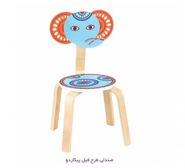 عکس نقاشی صندلی پارک کودکانه