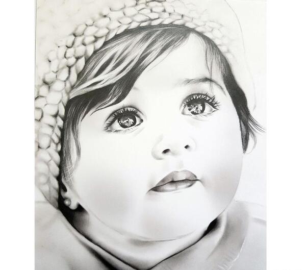 عکس نقاشی طراحی چهره