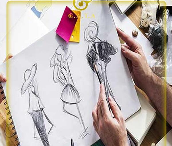 عکس نقاشی طراحی لباس اسپرت