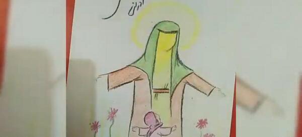 عکس نقاشی ظهور امام زمان(عج)