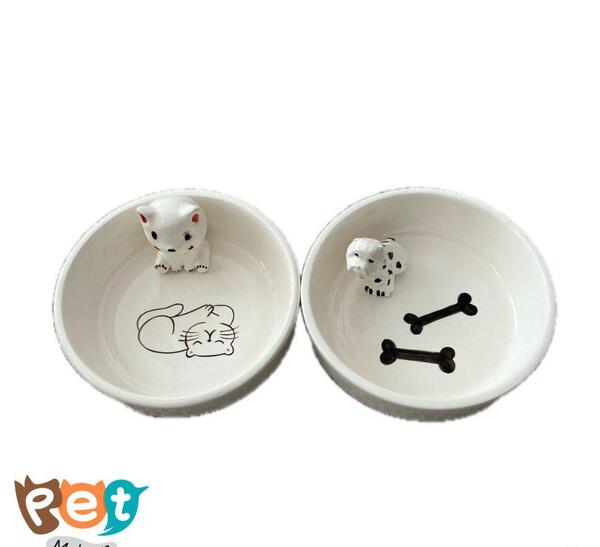 عکس نقاشی ظرف غذا سگ