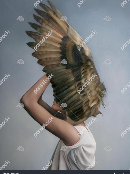 عکس نقاشی عقاب خفن