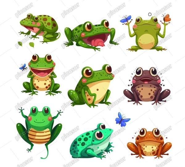 عکس نقاشی قورباغه فانتزی