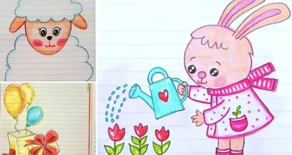 عکس نقاشی قشنگ و ساده
