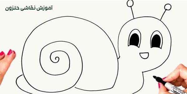 عکس آموزش نقاشی گاو کودکانه