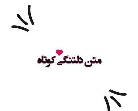 عکس نوشته من جنگیدن بلدم