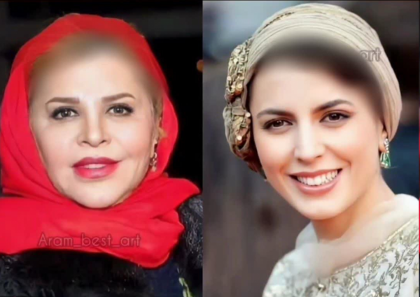 عکس مادر جوان ایرانی