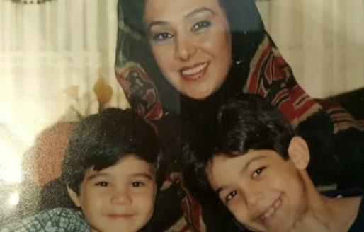 عکس جوانی مادر نسرین مقانلو