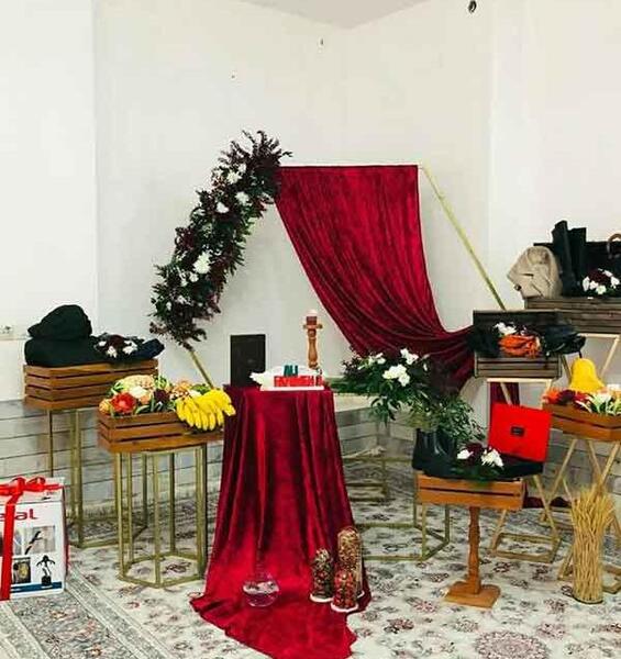 عکس ایده شب یلدای عروس