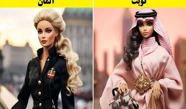 عکس عروسک باربی ایرانی