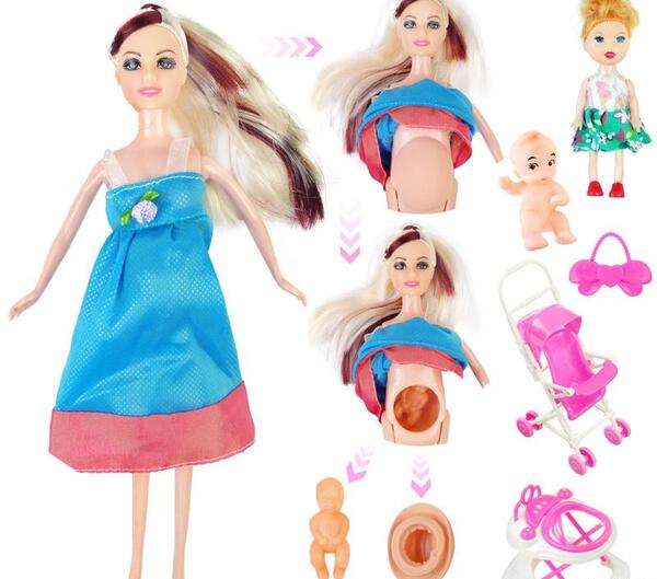 عکس عروسک باربی حامله