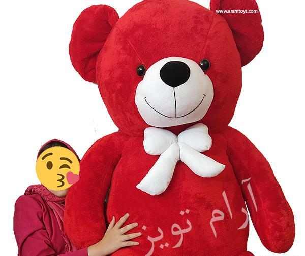 عکس عروسک خرسی قرمز