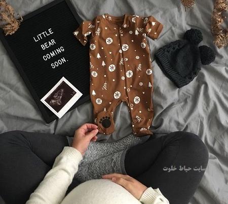 عکس نوشته برای نوزاد تو راهی