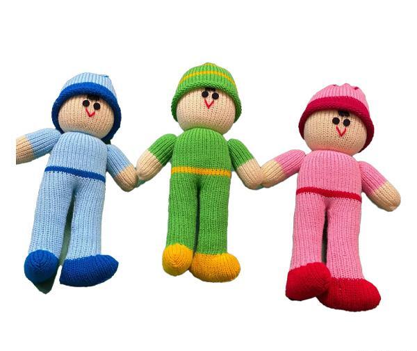 عکس عروسک بافتنی پسرانه
