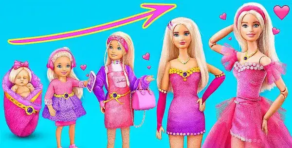 عکس عروسک های باربی بزرگ