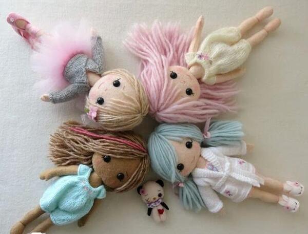 عکس عروسک پارچه ای خوشگل