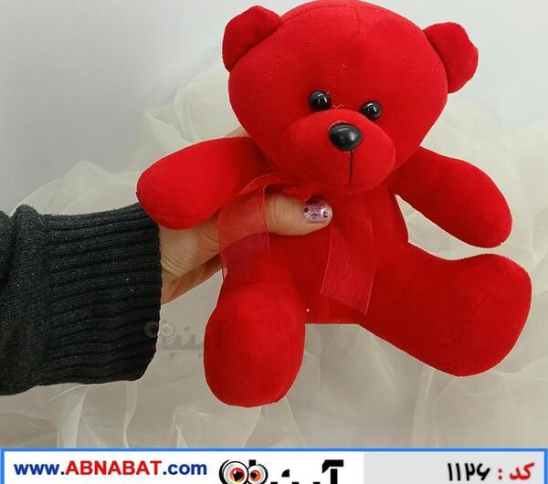عکس عروسک خرس کوچولو قرمز