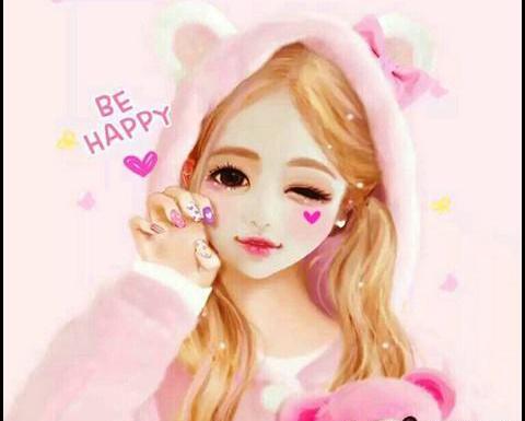 عکس عروسک صورتی کیوت