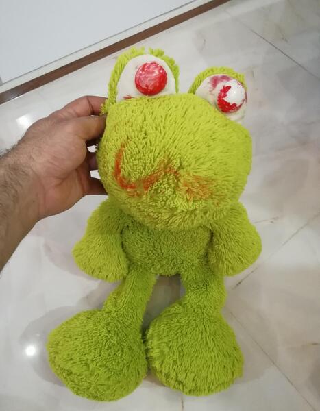 عکس عروسک قورباغه ای