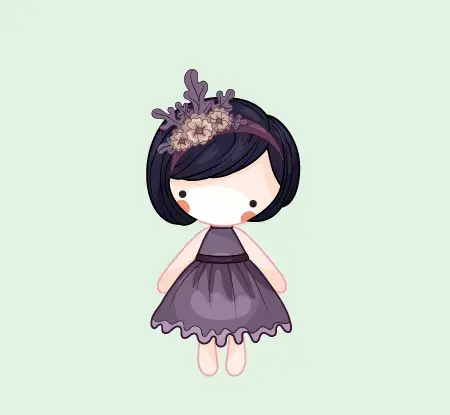 عکس عروسک کارتونی دخترانه