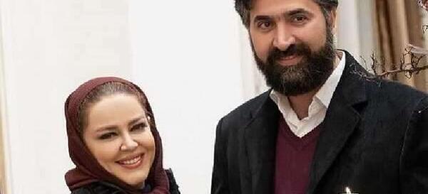 عکس بازیگر روزبه حصاری و همسرش