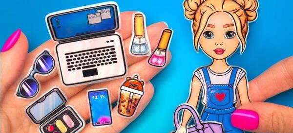 عکس لباس عروسک کاغذی