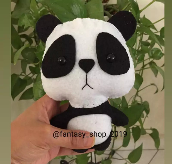 عکس عروسک نمدی پاندا