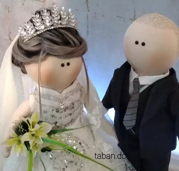 عکس عروسک باربی عروس و داماد