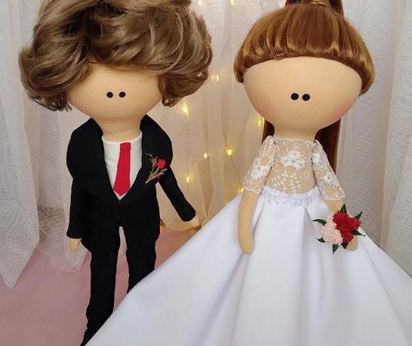 عکس عروسک روسی عروس و داماد