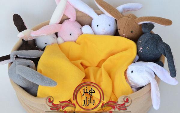 عکس عروسک خرگوش پارچه ای