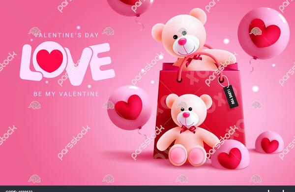 عکس خرس عروسکی عاشقانه