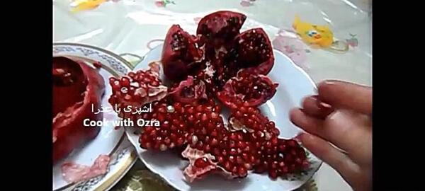 عکس ایده شب یلدا انار