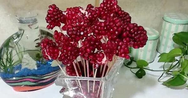 عکس ایده یلدا با انار