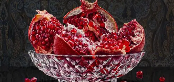 عکس ایده تزیین انار یلدا