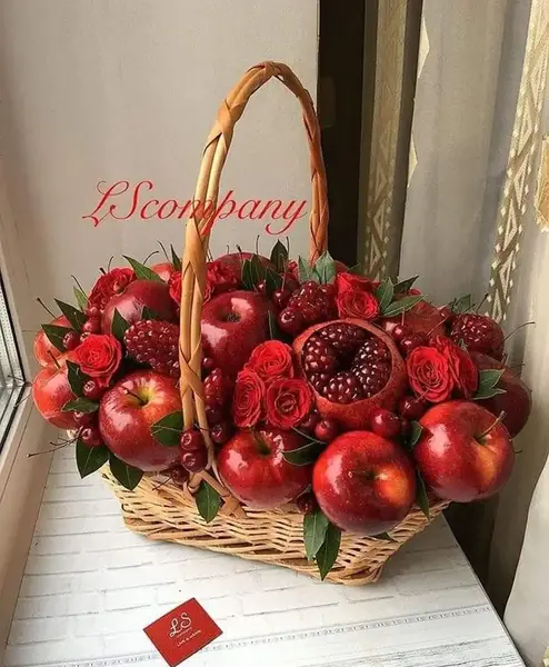 عکس ایده تزیین انار یلدا
