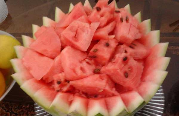 عکس ایده برای شب یلدا هندوانه
