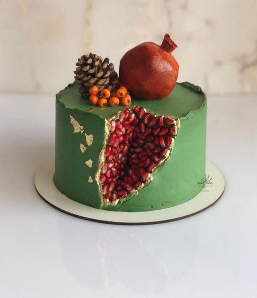عکس ایده برای شب یلدا کیک
