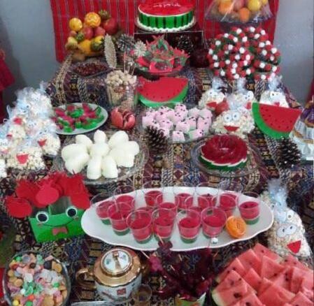 عکس ایده شب یلدا برای مدرسه پسرانه