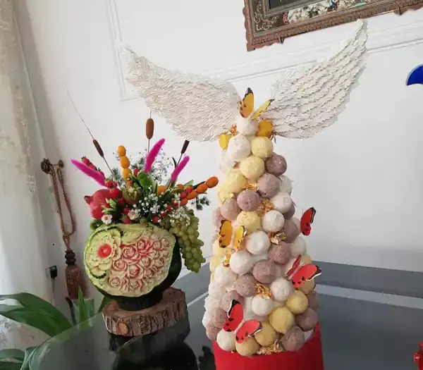 عکس ایده پشمک یلدایی