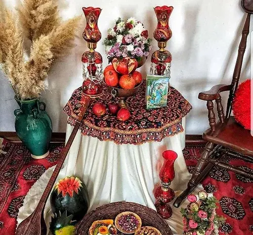 عکس ایده برای تزیین یلدایی