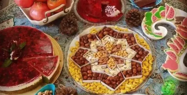 عکس ایده برای تزیین یلدایی