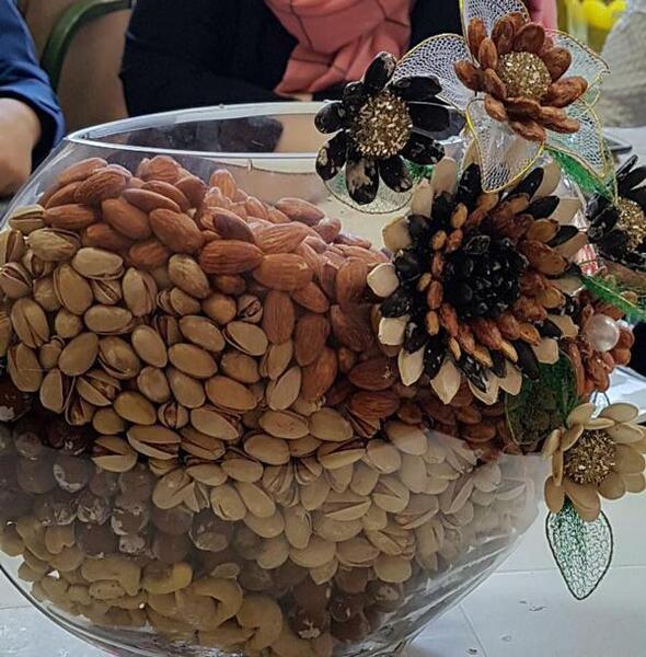 عکس ایده برای تزیین شب یلدا عروس