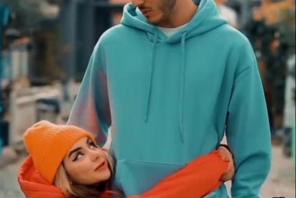 عکس عاشقانه نیکا فلاحی و امیر روز