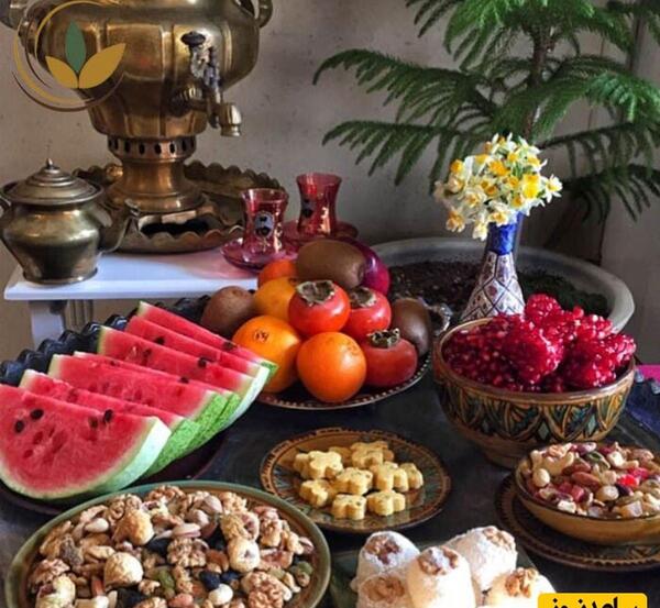 عکس ایده تنقلات یلدایی