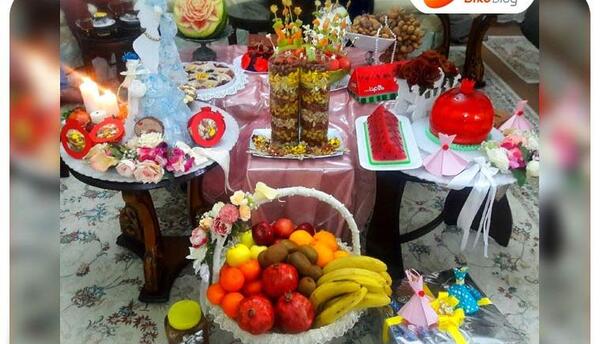 عکس ایده های جدید برای شب یلدا