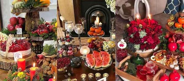 عکس ایده های جدید برای شب یلدا