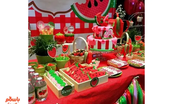 عکس ایده جشن یلدا مدرسه