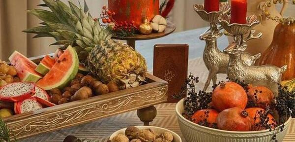 عکس ایده سفره یلدا جدید