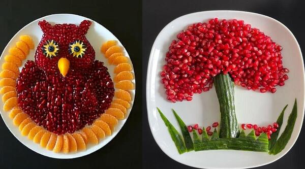 عکس چند ایده برای یلدا مدرسه